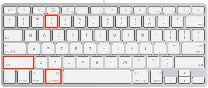 mac make shortcut for screenshot